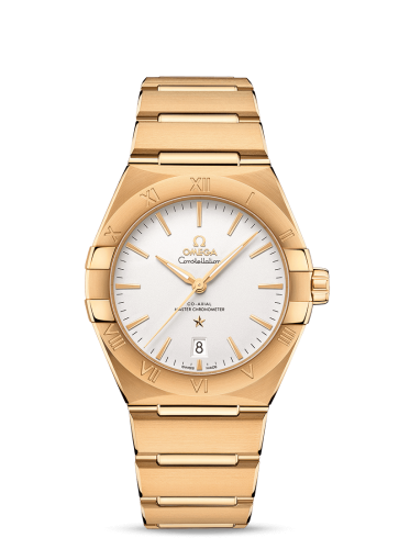 Omega Constellation Master Chronometer 39 Yellow Gold / Silver / Bracelet
